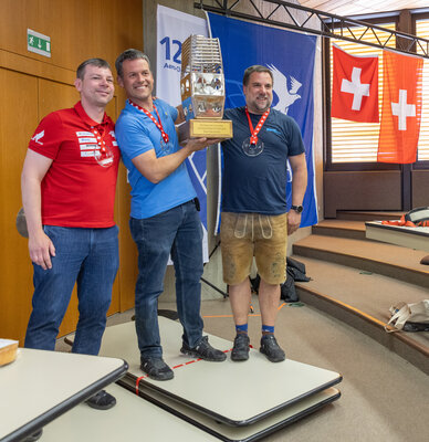 Stefan Zeberli und Team